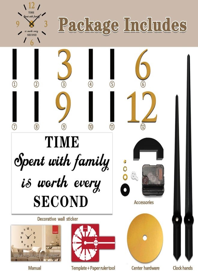 VANGOLD Wall Clock for Living Room Decor - Image 4